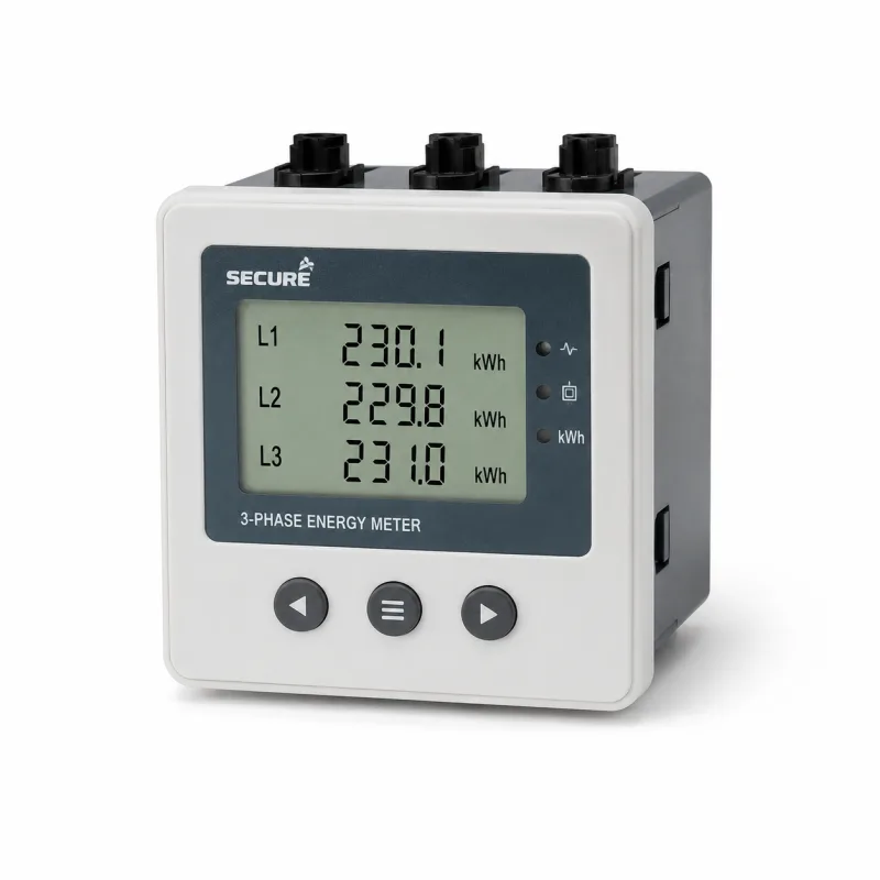 Three Phase Digital Energy Meter — Class 1.0, Modbus — GM300-3P-MB